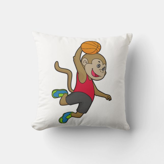 Basketball-spelare Kudde (Framsida)