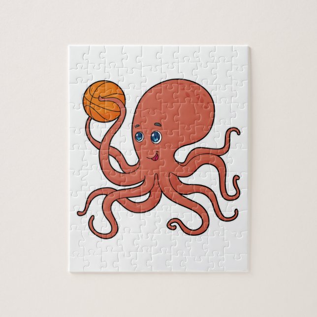 Basketball-spelare Pussel (Vertikal)