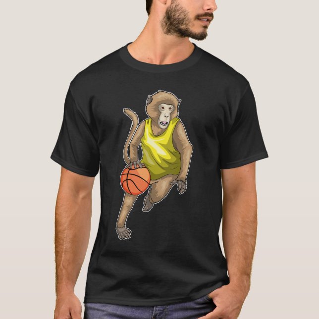 Basketball-spelare T Shirt (Framsida)