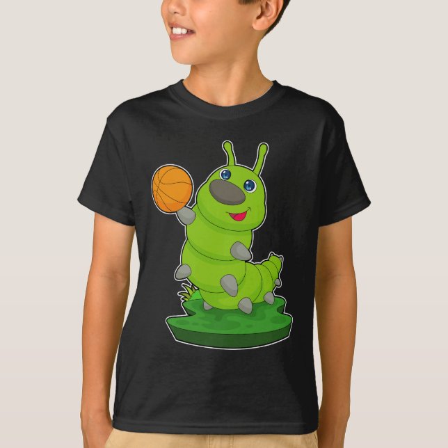 Basketball-spelare T Shirt (Framsida)