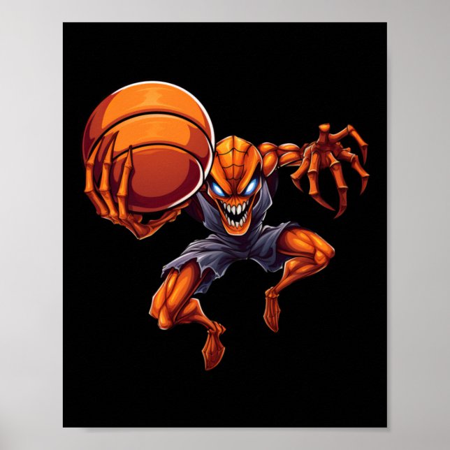 Basketball Spider Poster (Framsidan)