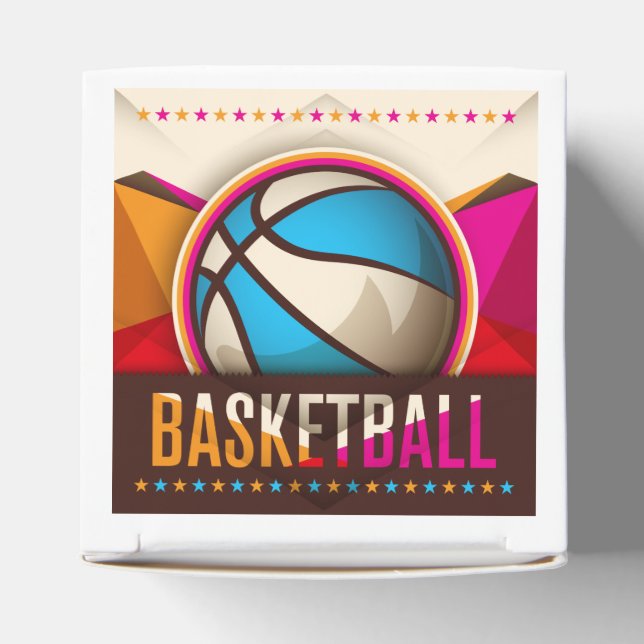 Basketball Sport Boll Game Coola Abstrakt Presentaskar (Överdel)