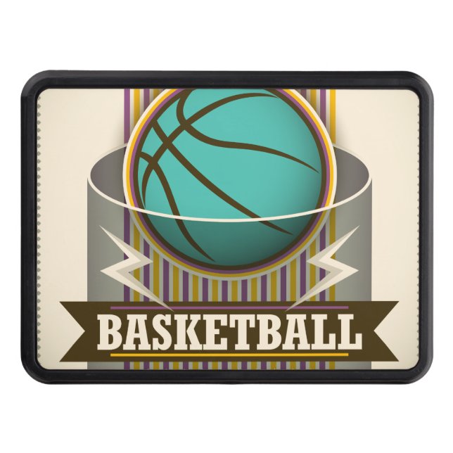 Basketball Sport Boll Game Coola Dragkroksskydd (Framsidan)