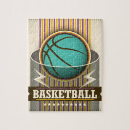 Basketball Sport Boll Game Coola Pussel