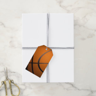 Basketball Sport Design Anpassningsbar Text Presentetikett
