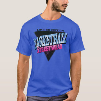 Basketball Sport Font Vintage Retro Streetwear fr T Shirt