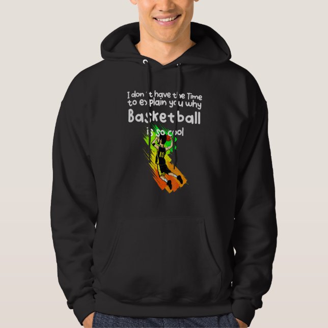 Basketball Sport Hoodie (Framsida)