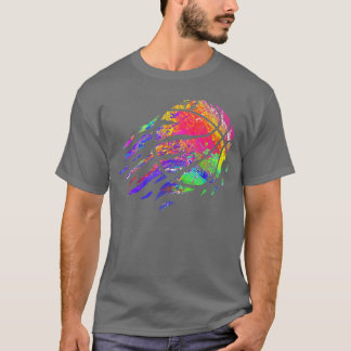 Basketball Sport Splash Basketball Player Ball Spo T Shirt