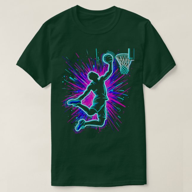 Basketball Sportfantast Manar Kids Youth Player Sl T Shirt (Design framsida)
