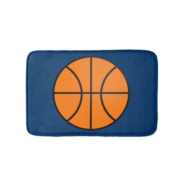 Basketball Sports Bath Mat Bathroom Matta (Framsidan)