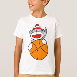 Basketball Sports Monkey Tee