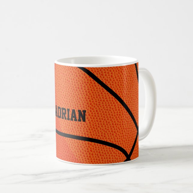 Basketball Sports-Personlig Kaffemugg (Framsida höger)