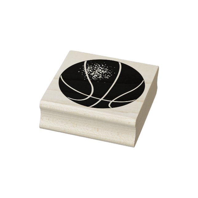 Basketball Sports Rubber Art Frimärke Stämpel (Stämpel)
