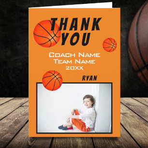 Basketball Sports Tack för att du har ett coach-ko Kort