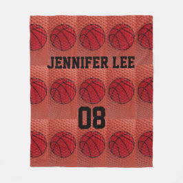 Basketball Sports Team Personlig filt