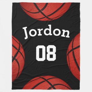 Basketball Sports Team Personlig Namn filt