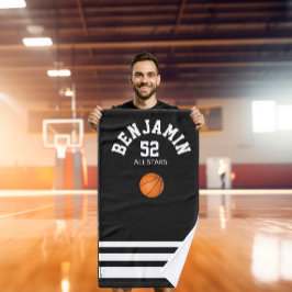 Basketball sports towel, coach bath towel