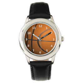 Basketball Sports Wrist Watch med vita nummer Armbandsur