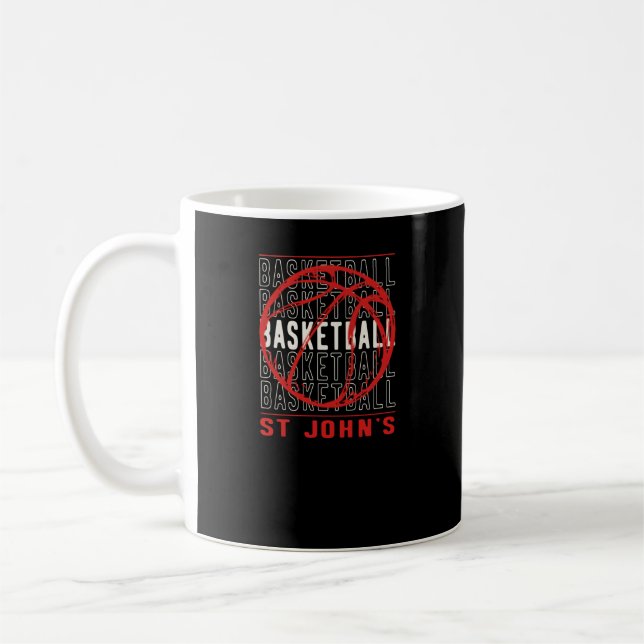 Basketball St Johns Kaffemugg (Vänster)