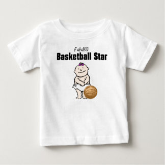 Basketball Star Flicka T-shirts