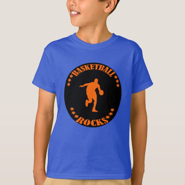 BASKETBALL STEN! T SHIRT (Framsida)