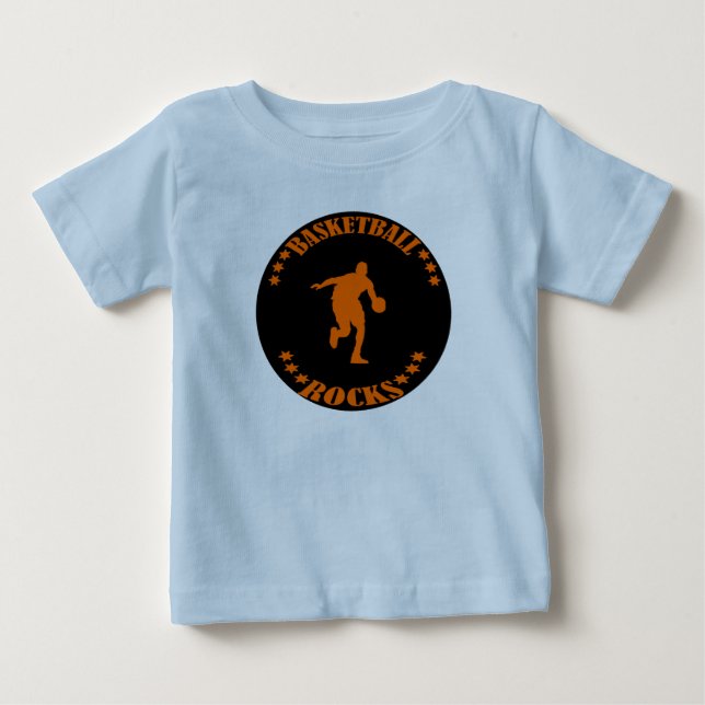 BASKETBALL STEN! T SHIRT (Framsida)