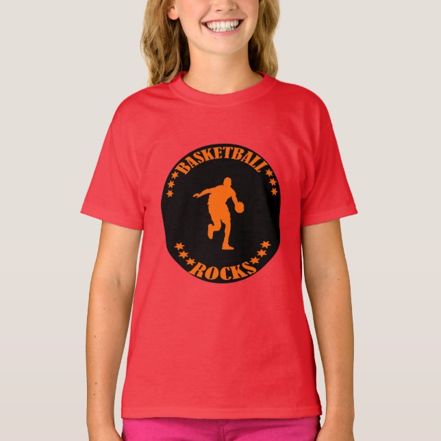 BASKETBALL STEN! T SHIRT (Framsida)