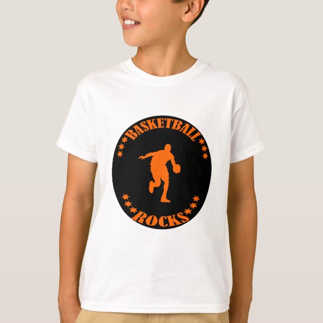 BASKETBALL STEN! T SHIRT (Framsida)
