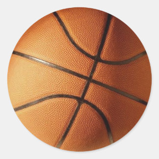 Basketball Sticker Runt Klistermärke