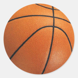 Basketball Stickers Runt Klistermärke