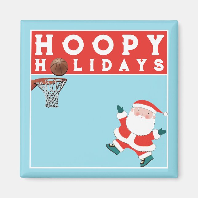 Basketball Stocking Stuffer Magnet (Framsidan)