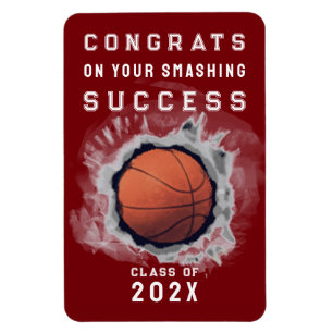 Basketball Studenten Gratulerara Magnet