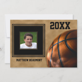 Basketball Studenten-meddelande Inbjudningar