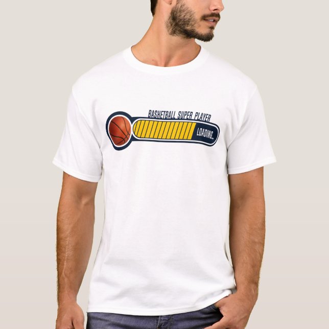 basketball super player loading barre progression  t shirt (Framsida)