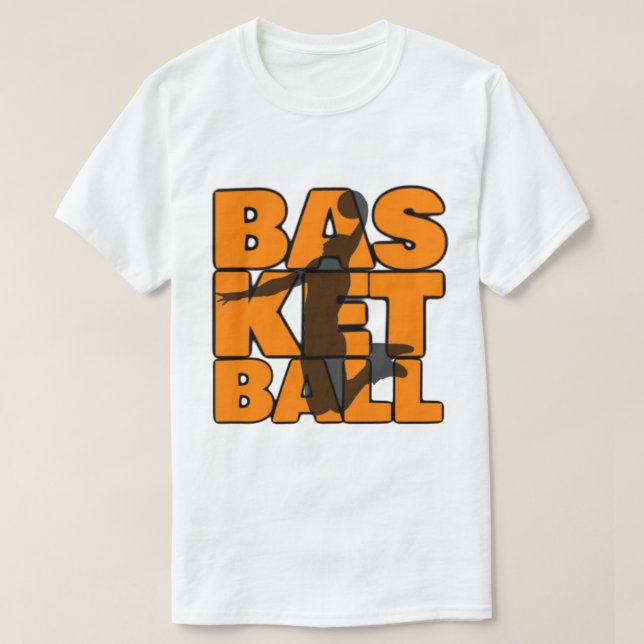 BASKETBALL T SHIRT (Design framsida)