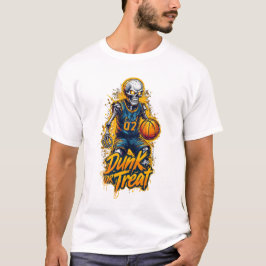 Basketball T-Shirt - Dunk eller Treat - Halloween!