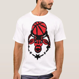 basketball taureau bulls Stier toro tyr logo club T Shirt