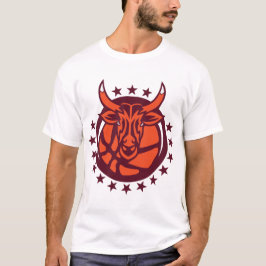 basketball taureau corne bull logo club 502 t shirt