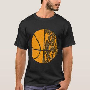 Basketball Team Dunking Fläkt Women Kids Tonåringa T Shirt