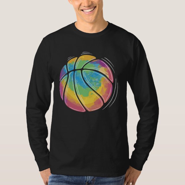 Basketball Team Player Team Sport Basket Ball Spor T Shirt (Framsida)