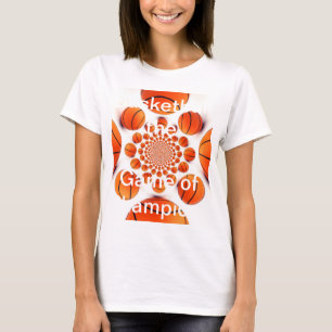 Basketball Tee Bella Canvas för kvinnor Shirt