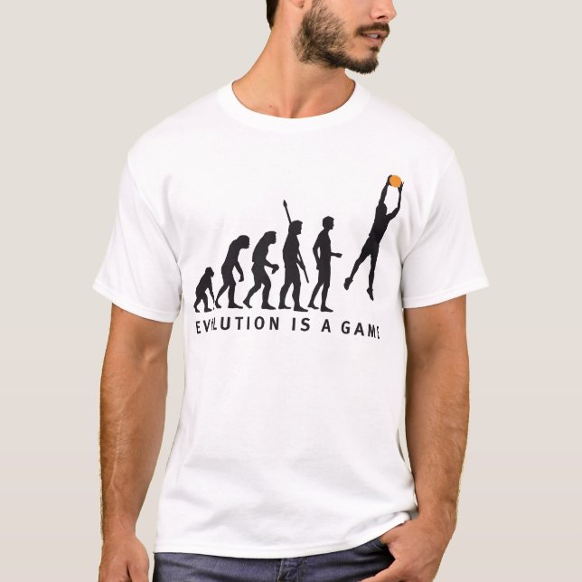 basketball tee shirt (Framsida)