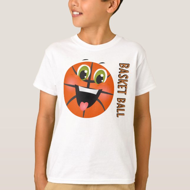 Basketball Tee-Shirt Tröja (Framsida)