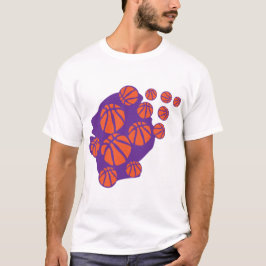 basketball tete head figure visage 1 t shirt