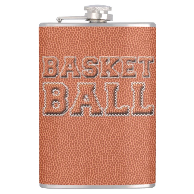 Basketball Text och Struktur Fickplunta (Framsidan)