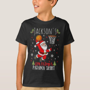 Basketball ThBäste jul Pajama TShirt För barn T Shirt
