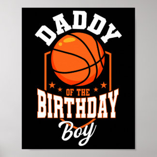 Basketball Theme Bday Pa Poster