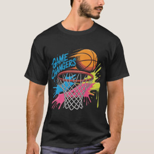 Basketball Tie Dye Färg Sp T Shirt