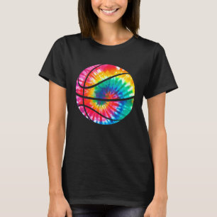 Basketball Tie Dye Sports Bball Kids Coach Basketb T Shirt