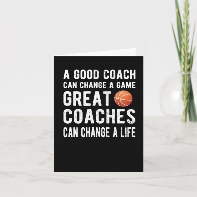 Basketball Tränar med bästa Basketboll Kort (Framsida)